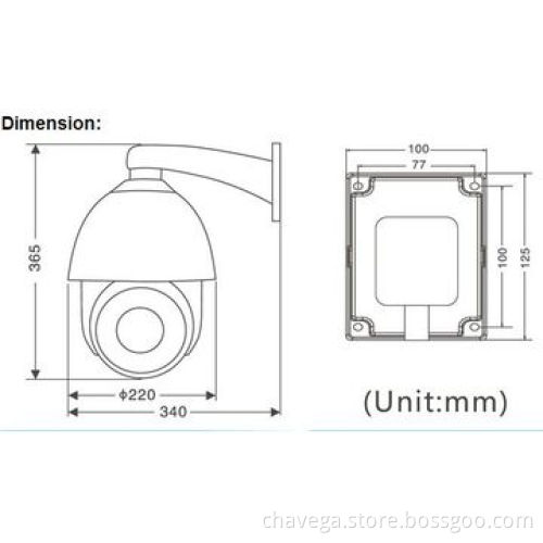 1080P Auto Tracking 150m IR Distance HD SDI CCTV Auto Tracking PTZ CamerasNew